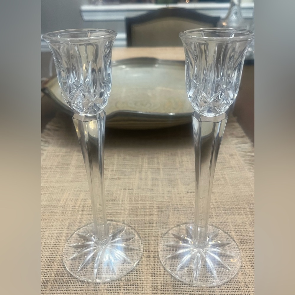 Crystal Candlesticks